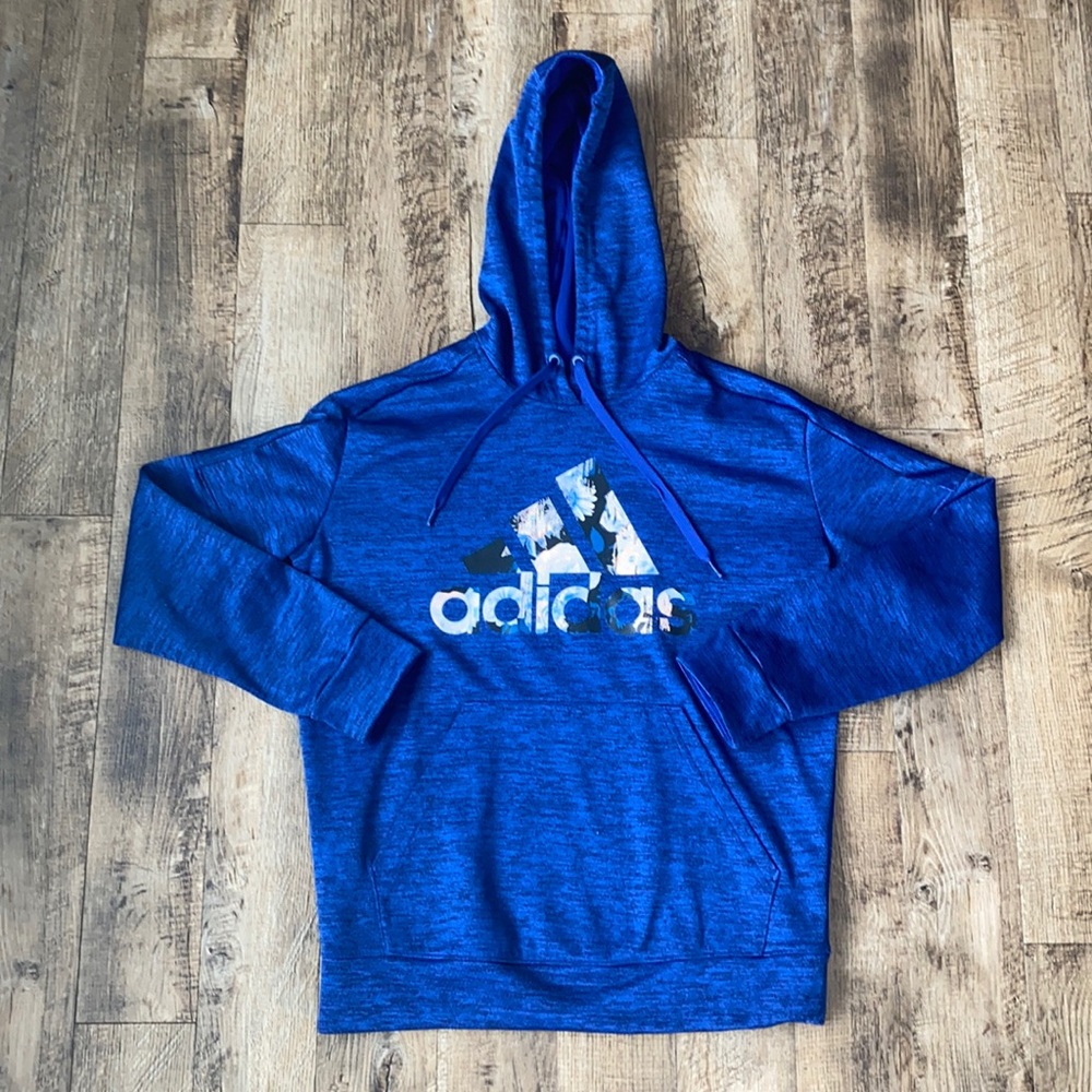 Woman’s Blue Adidas Sweatshirt Size M
